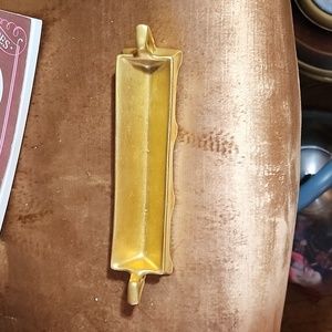 Prov Saxe e s Germany very rare gold porcelain trinket holder beautiful with 2